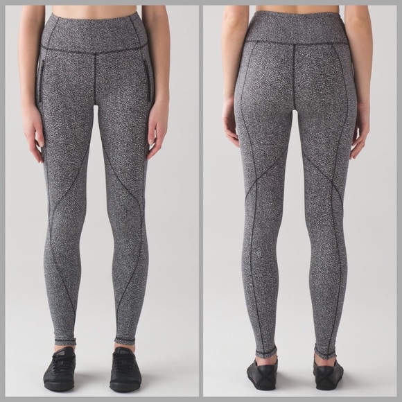 lululemon athletica Pants - 🍋 Lululemon Run It Out Ripple Jacquard Tight 🍋